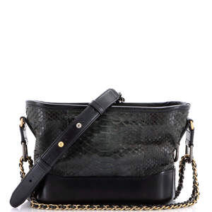 Chanel Gabrielle Hobo Python Small #259194C31B